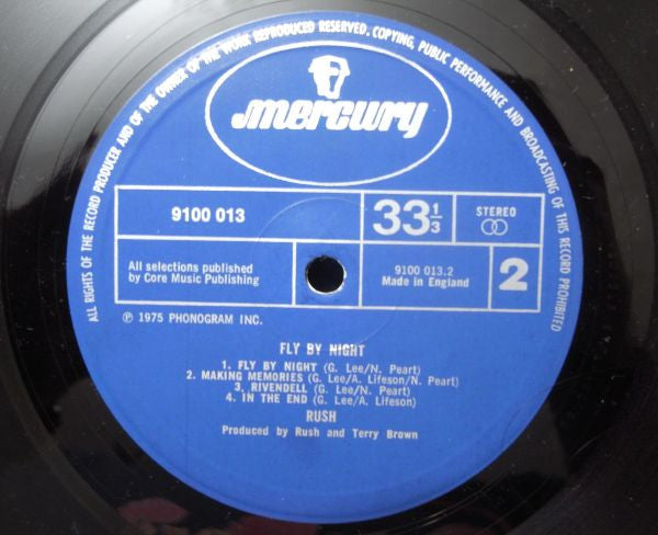 Rush - Fly By Night (LP Tweedehands)