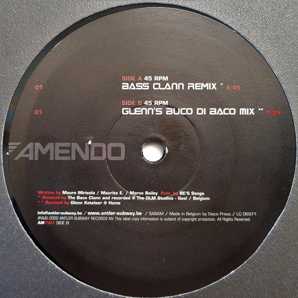 Marco Bailey - Sniff (Cokeman 2002 Remixes) (LP Tweedehands)