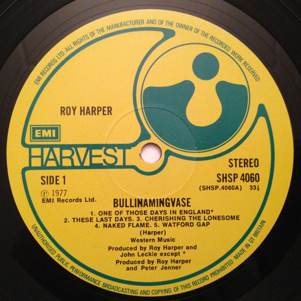 Roy Harper - Bullinamingvase (LP Tweedehands)