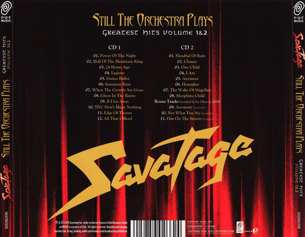 Savatage - Still The Orchestra Plays (CD)