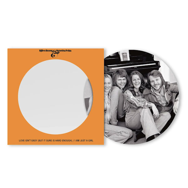 ABBA - Love isn't easy (but it sure is hard enough) / i am just a girl (7-inch single) - Discords.nl