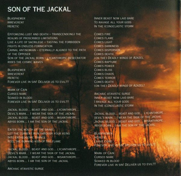 Legion Of The Damned - Sons Of The Jackal (CD Tweedehands)