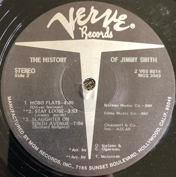 Jimmy Smith - The History Of Jimmy Smith (LP Tweedehands) - Discords.nl