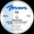 Insider - Destiny (The Remixes) (12" Tweedehands) - Discords.nl