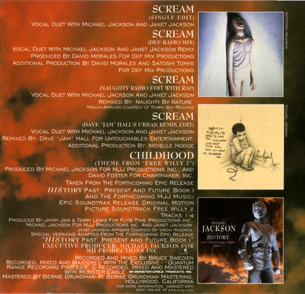 Michael Jackson - Scream (CD Tweedehands) - Discords.nl
