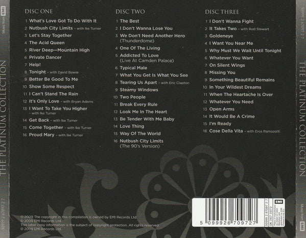 Tina Turner - The Platinum Collection (CD Tweedehands)