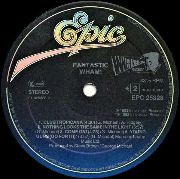 Wham! - Fantastic (LP Tweedehands)