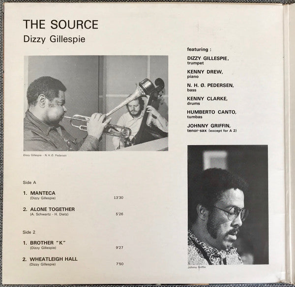 Dizzy Gillespie - The Source (LP Tweedehands) - Discords.nl