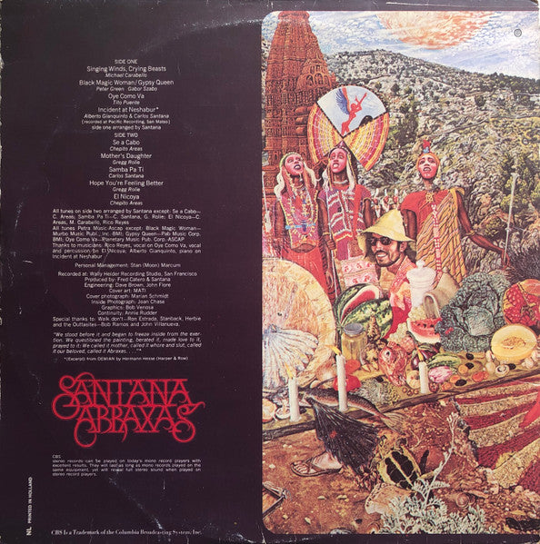 Santana - Abraxas (LP Tweedehands)