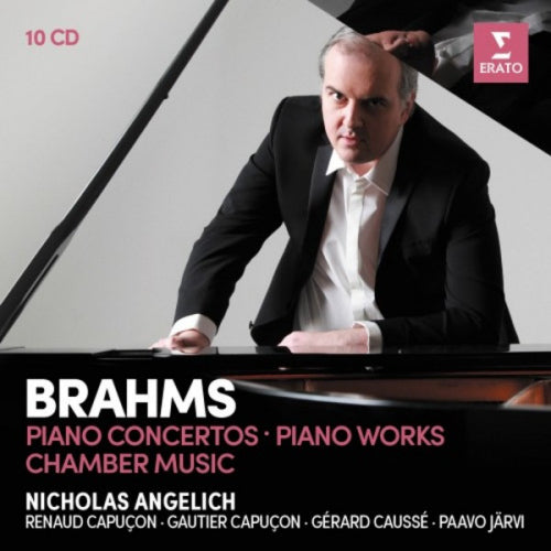 Johannes Brahms - Piano concertos/piano works/chamber music (CD) - Discords.nl