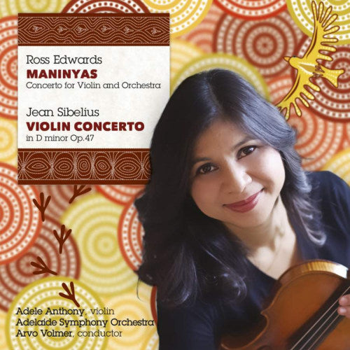 Edwards/sibelius - Concerto for violin & orchestra (CD) - Discords.nl