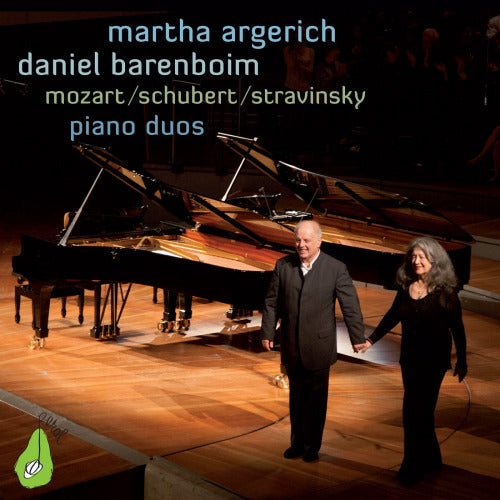 Daniel Barenboim Martha Argerich - Mozart / schubert / stravinsky: piano duos (CD) - Discords.nl