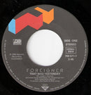 Foreigner - That Was Yesterday (7-inch Tweedehands)