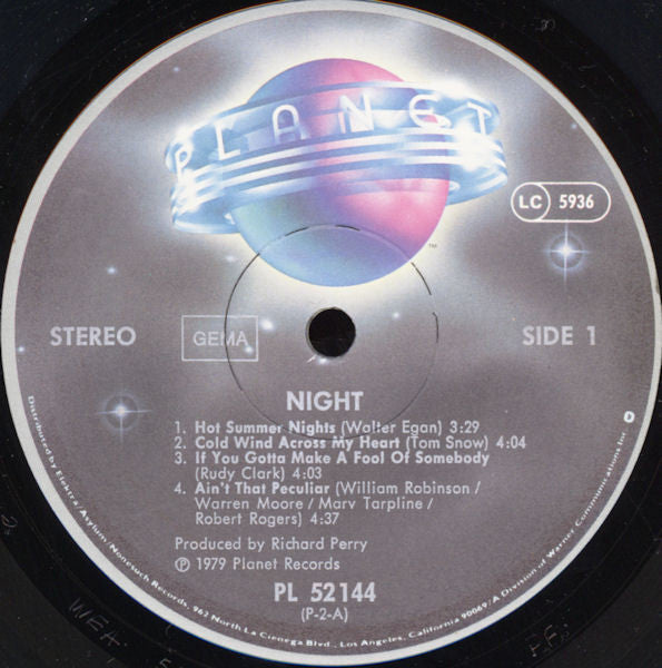 Night - Night (LP Tweedehands)