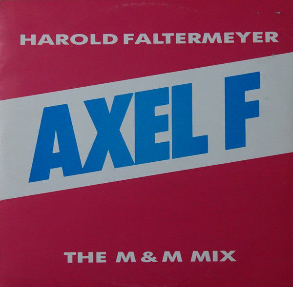 Harold Faltermeyer - Axel F (The M & M Mix) (12" Tweedehands) - Discords.nl