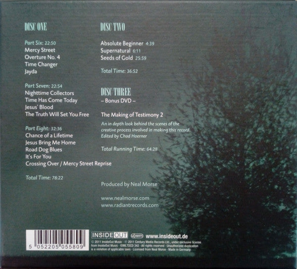 Neal Morse - Testimony Two (CD) - Discords.nl