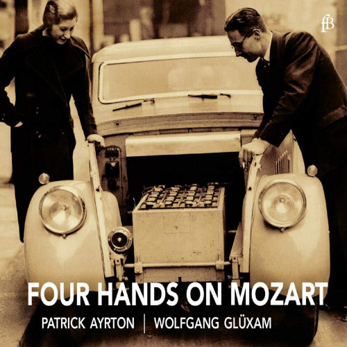 Patrick Ayrton /wolfgang Gluxam - Four hands on mozart (CD) - Discords.nl