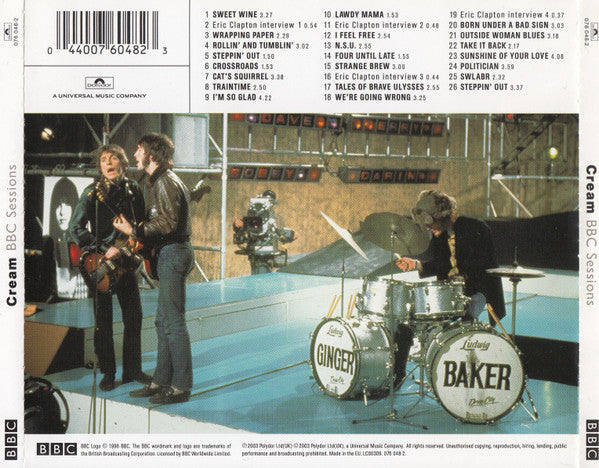 Cream (2) - BBC Sessions (CD Tweedehands)