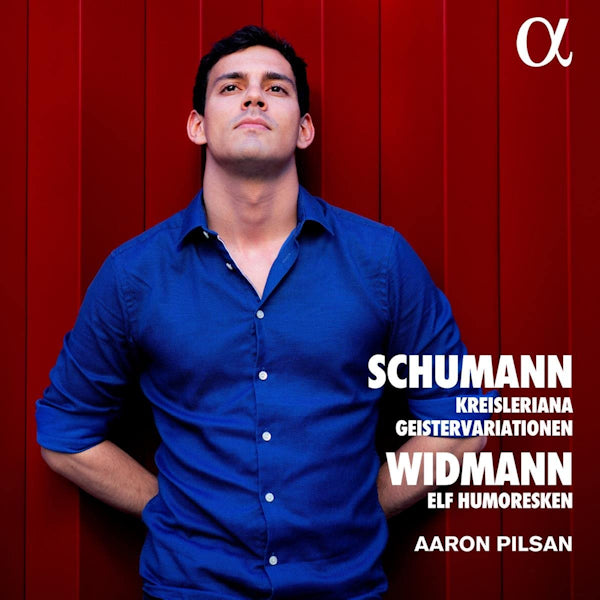 Aaron Pilsan - Schumann: Kreisleriana Geistervariationen / Widmann: Elf Humoresken (CD) - Discords.nl