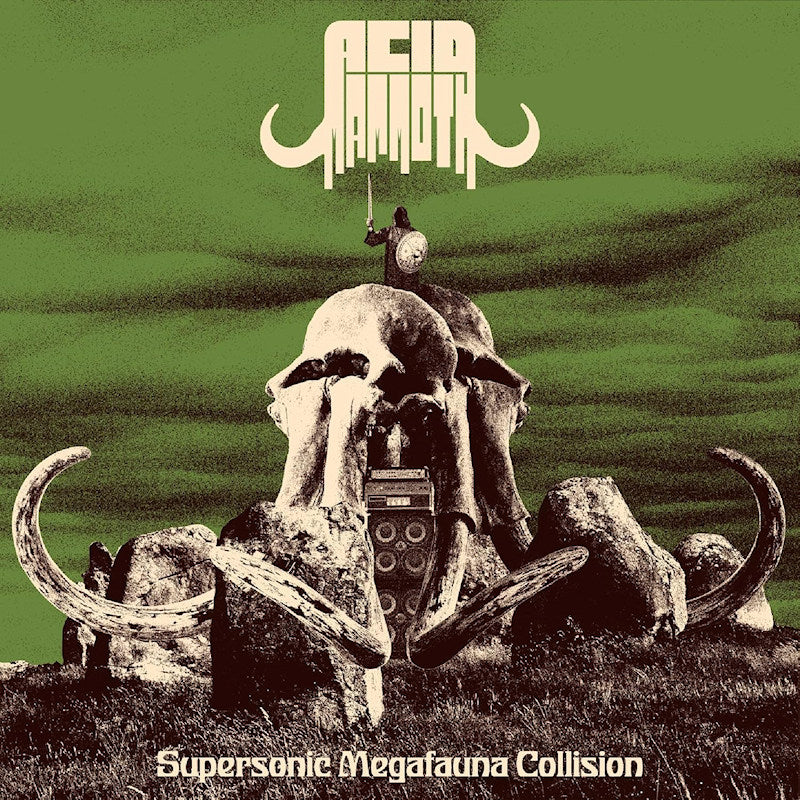 Acid Mammoth - Supersonic megafauna collison -white/green/orange vinyl- (LP) - Discords.nl
