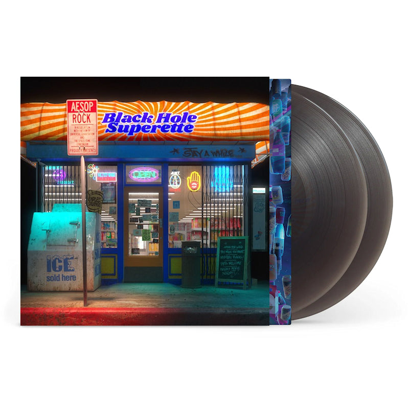 Aesop Rock - Black hole superette (black ice) (LP) - Discords.nl