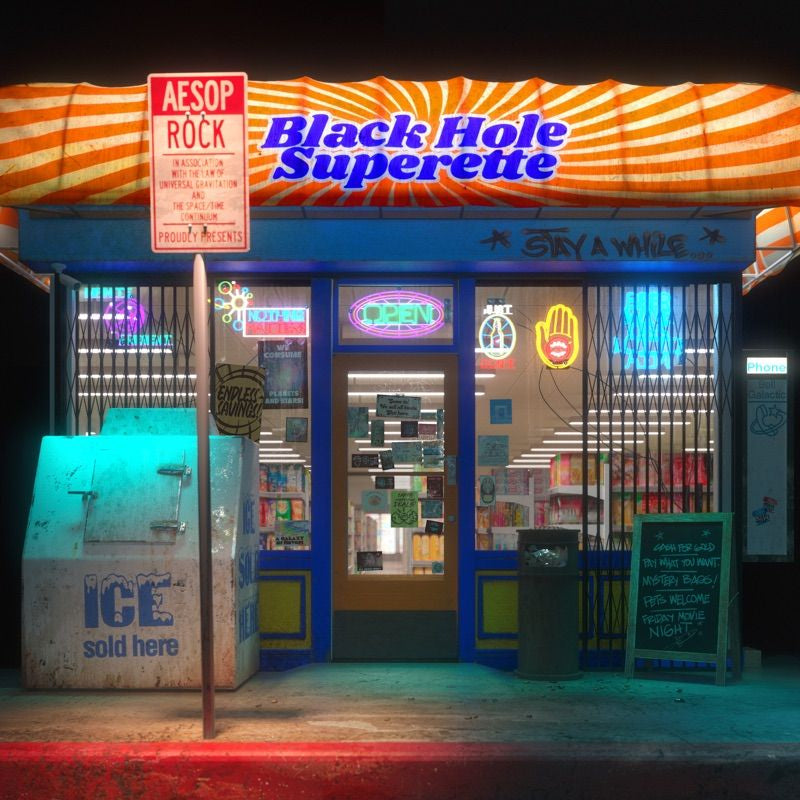 Aesop Rock - Black hole superette (black ice) (LP) - Discords.nl