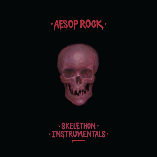 Aesop Rock - Skelethon Instrumentals -maroon & black marble vinyl- (LP) - Discords.nl