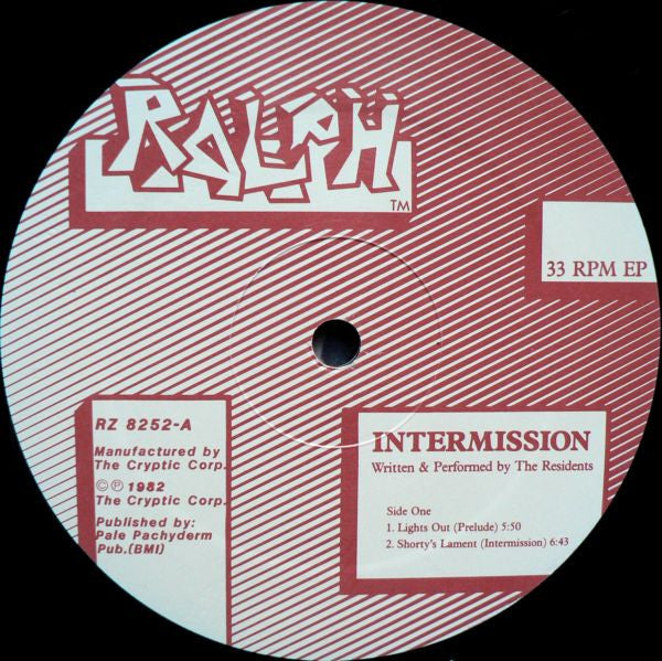 Residents, The - Intermission (LP Tweedehands)