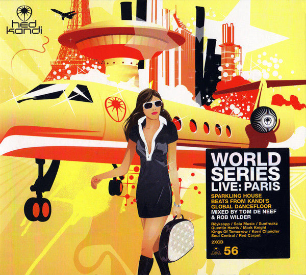 Tom De Neef & Rob Wilder - Hed Kandi World Series Live: Paris (Sparkling House Beats From Kandi's Global Dancefloor) (CD Tweedehands)