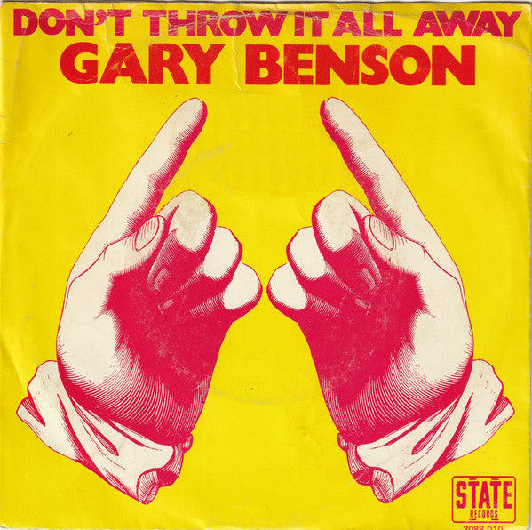 Gary Benson - Don't Throw It All Away (7-inch Tweedehands)