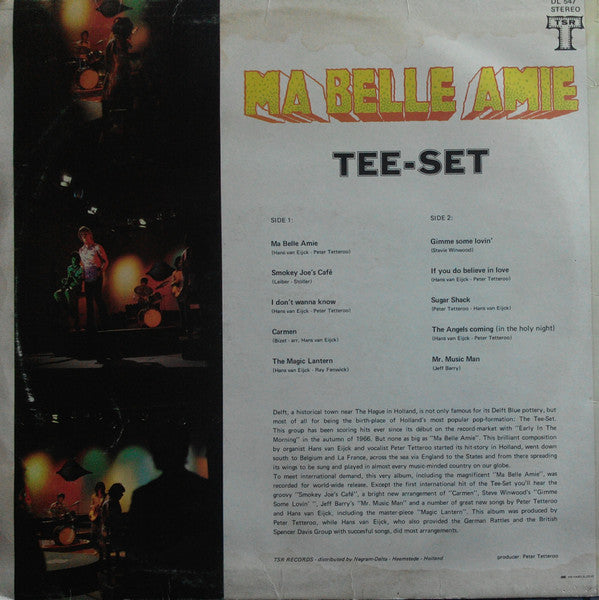 Tee-Set - Ma Belle Amie (LP Tweedehands)