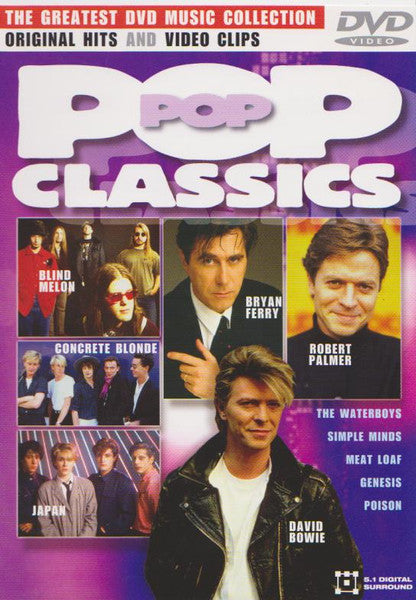 Various - Pop Classics (Original Hits And Video Clips) (DVD Tweedehands)