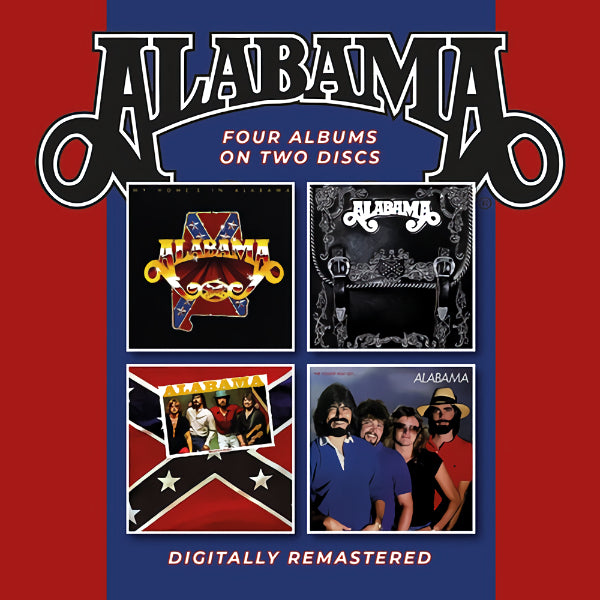Alabama - Four albums on two discs (CD) - Discords.nl