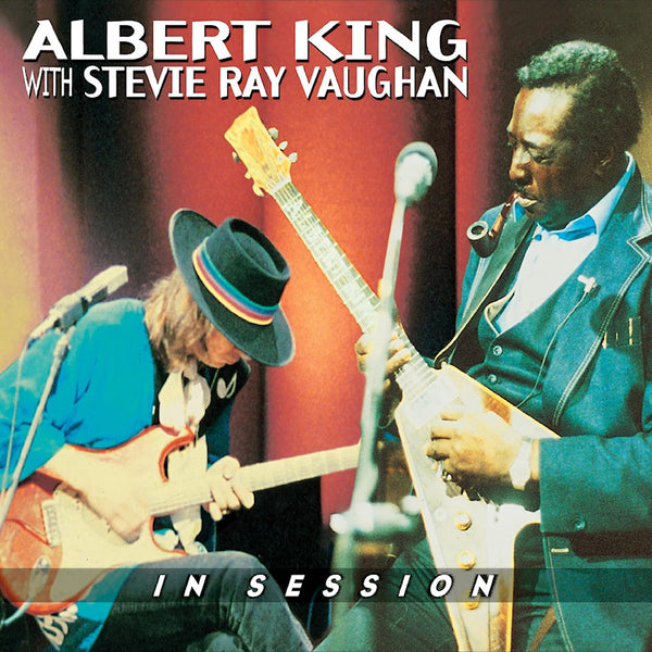 Albert King with Stevie Ray Vaughan - In session (LP)