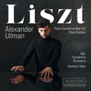 Alexander Ullman - Liszt: piano concertos nos. 1 & 2 / piano sonata (CD) - Discords.nl