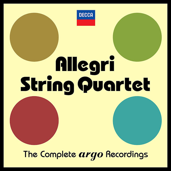 Allegri String Quartet - The Complete Argo Recordings (CD) - Discords.nl