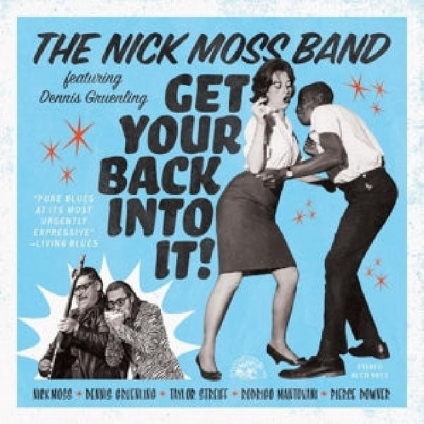 Nick Moss & Dennis Gruenling - Get your back into it (LP)