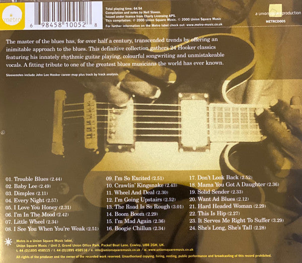 John Lee Hooker - The Definitive Collection (CD Tweedehands)