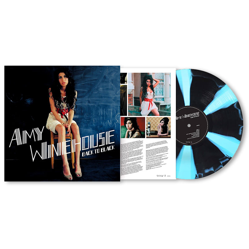 Amy Winehouse - Back To Black - Black & Blue Vinyl (Black & Blue Vinyl LP)