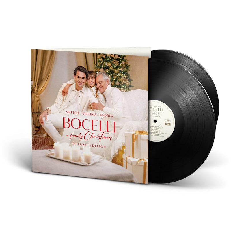 Matteo. Andrea, Virginia Bocelli - A family christmas -deluxe edition- (LP) - Discords.nl