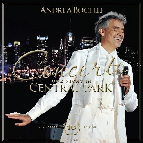 Andrea Bocelli - Concerto: one night in central park - 10th anniversary (CD) - Discords.nl