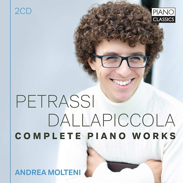 Andrea Molteni - Petrassi & dallapiccola: complete piano works (CD) - Discords.nl