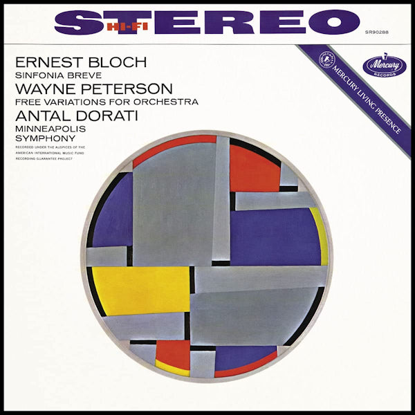 Antal Dorati / Minneapolis Symphony - Sinfonia breve / free variations for orchestra (LP) - Discords.nl