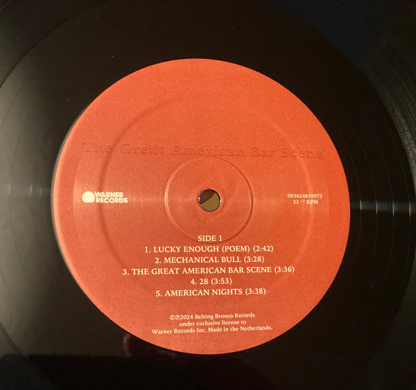 Zach Bryan - The Great American Bar Scene (LP) - Discords.nl