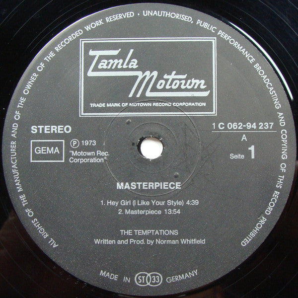 Temptations, The - Masterpiece (LP Tweedehands)