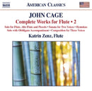 Zenz-katrin - Complete works for flute-vol.2 (CD)