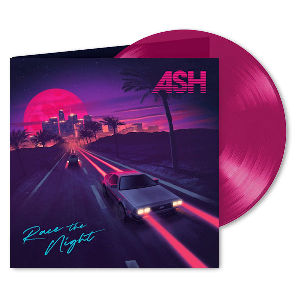 Ash - Race the night -transparent violet vinyl- (LP) - Discords.nl