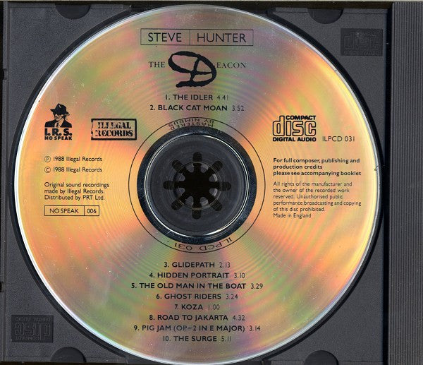 Steve Hunter - The Deacon (CD Tweedehands)