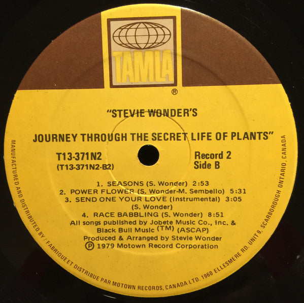 Stevie Wonder - Journey Through The Secret Life Of Plants (LP Tweedehands)