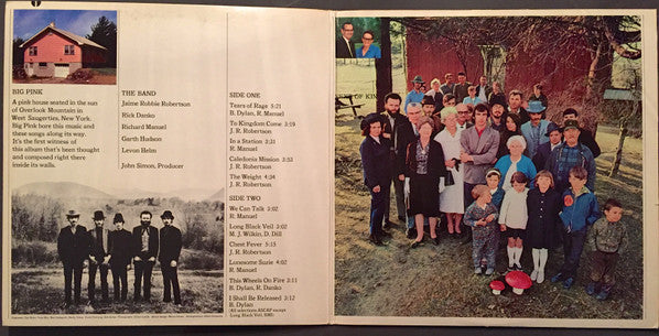 Band, The - Music From Big Pink (LP Tweedehands)